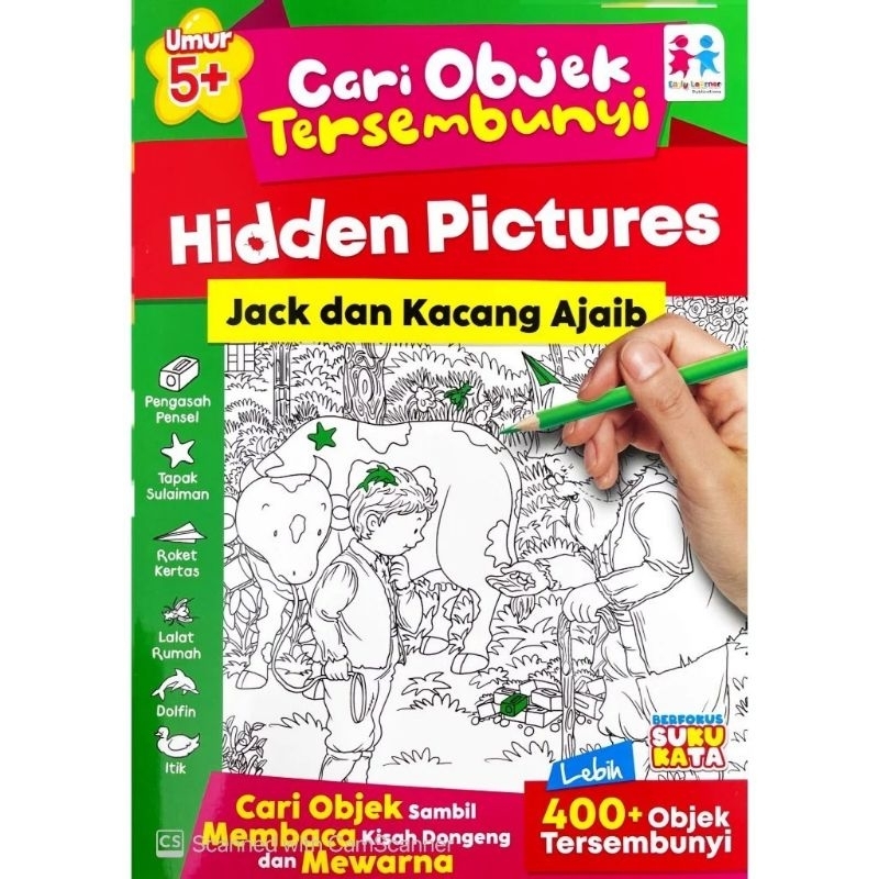 CARI OBJEK TERSEMBUNYI/HIDDEN PICTURES - 4 TAJUK - 400 PUZZLES WITH ...