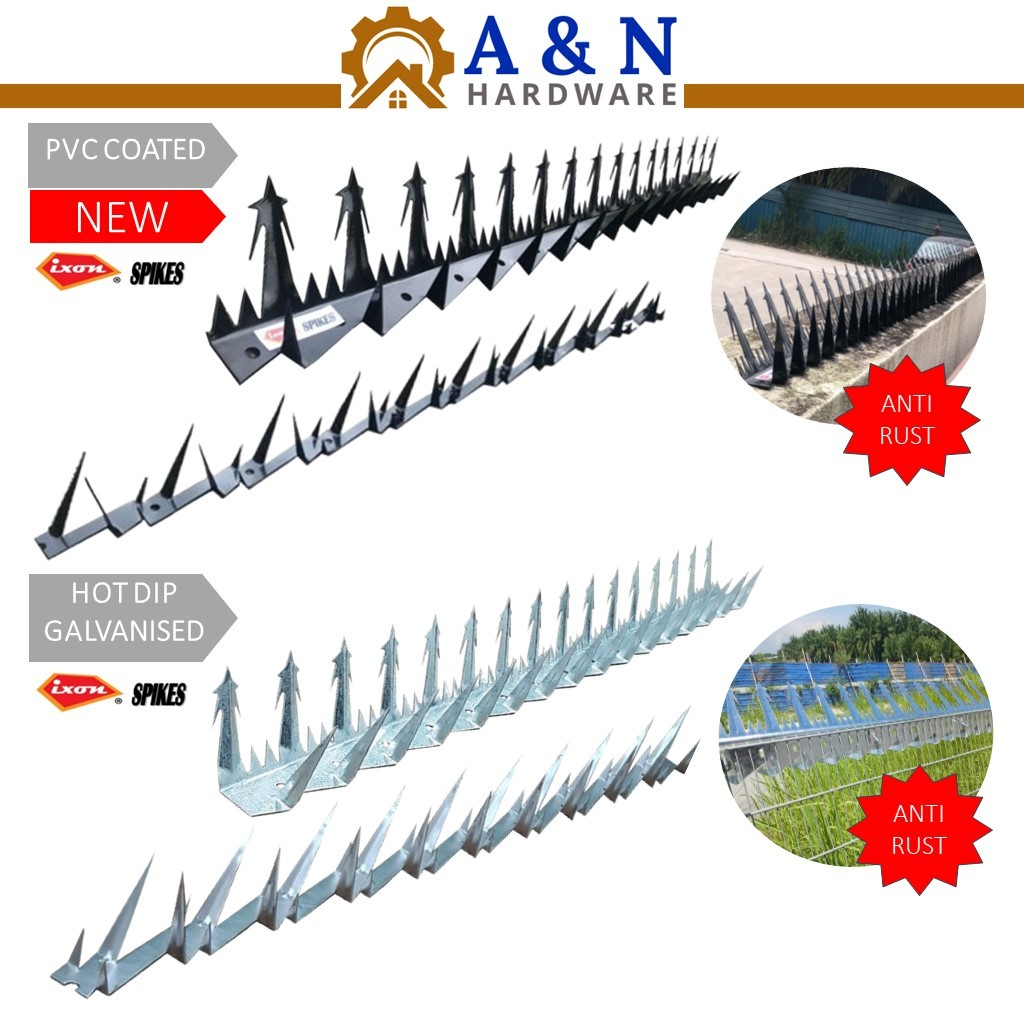 Anti Climb Fence Barb HotDipGalvanised/PVC Coated Security Wall Fencing ...