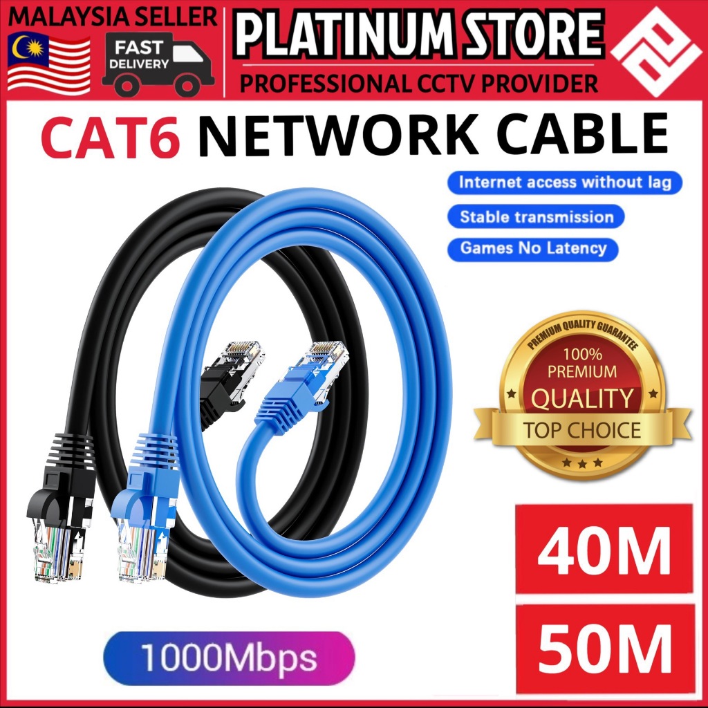 LAN Network Cable CAT6 CAT 6 RJ45 Gigabit PATCH CORD