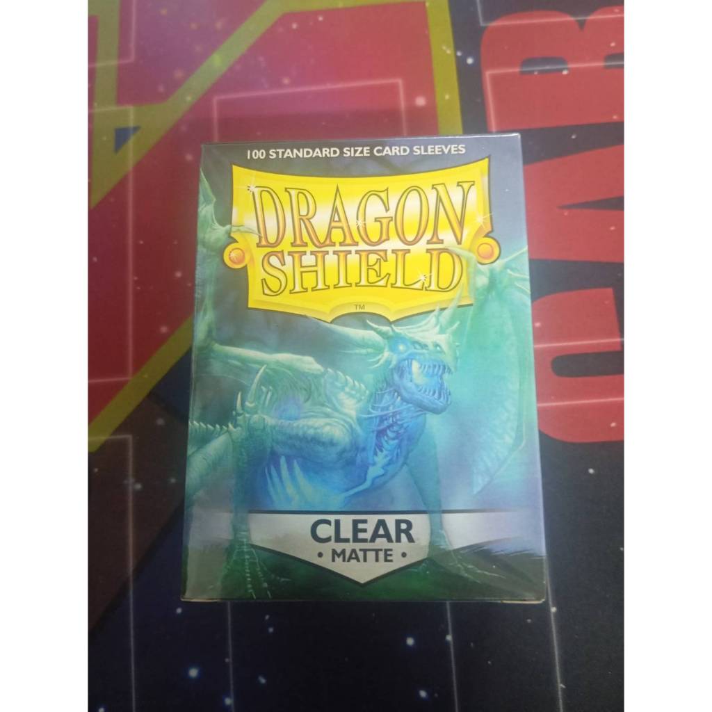 Dragon Shield Sleeve Matte Standard Size 100pcs - Clear Matte Board Games  Card Games | Shopee Philippines
