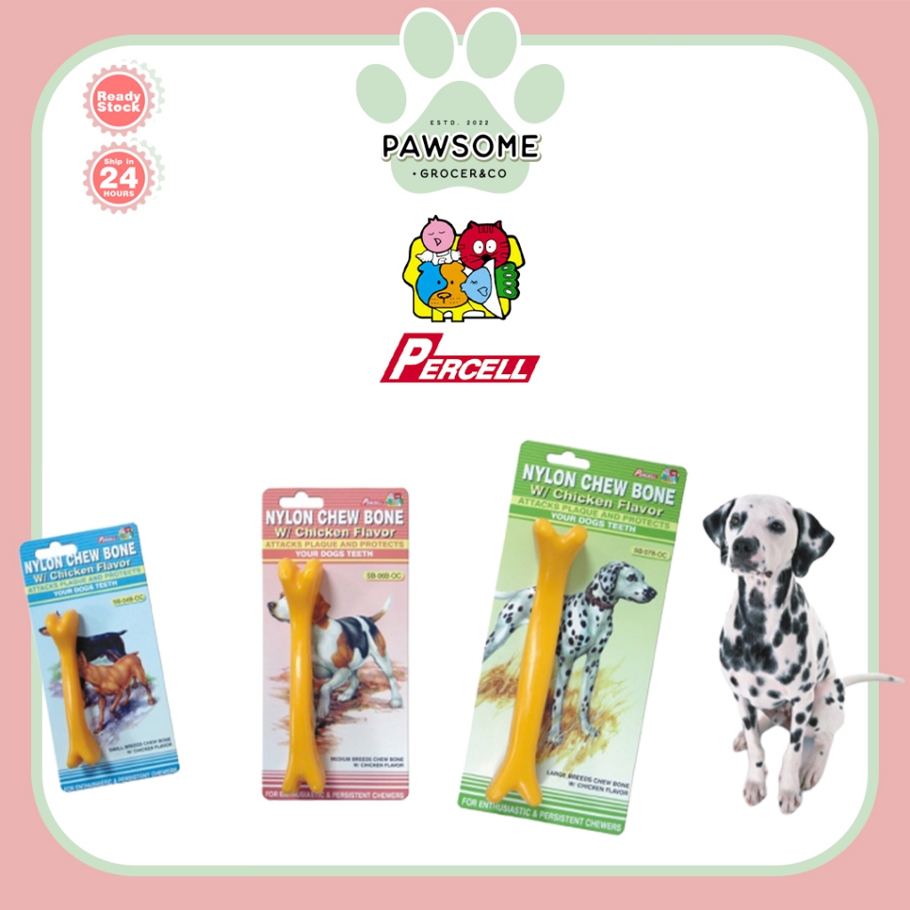 PERCELL Nylon Chew Bone W/Chicken Flavor | Shopee Philippines