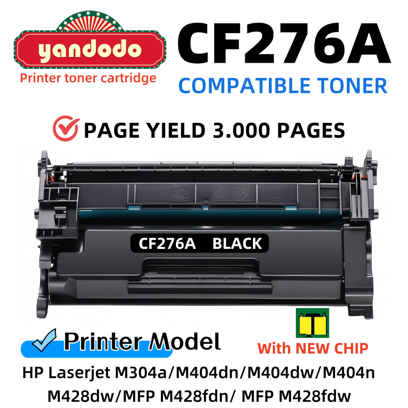 Compatible Toner 76A CF276A CF276X for HP Laserjet M304a M404dn M404dw ...