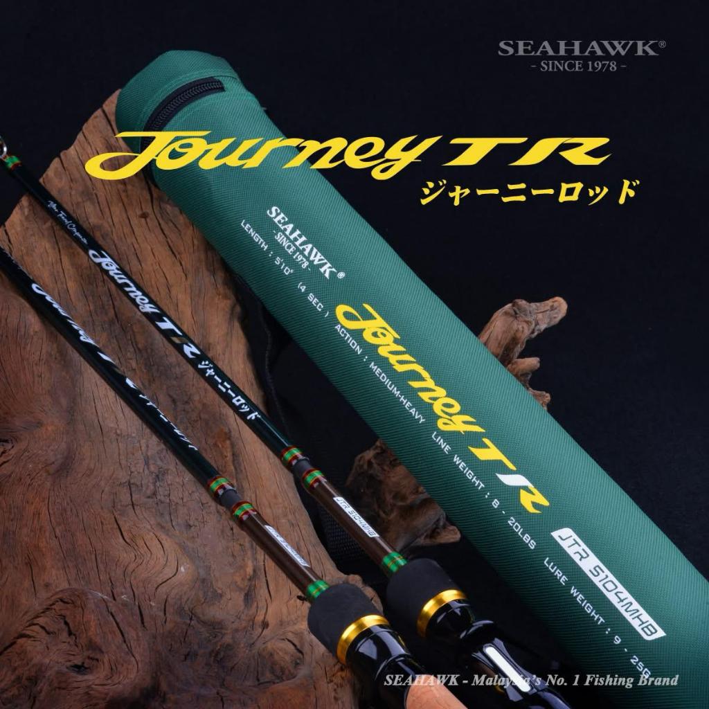 NEW SEAHAWK fishing rod JOURNEY TR Spinning & Casting Travel Rod 4 ...