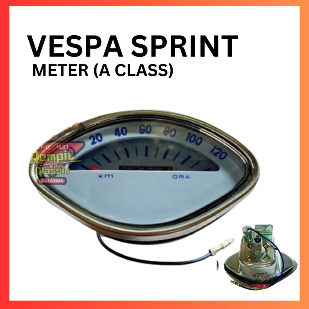 REMPIT Vespa Sprint Taiwan Meter (A Class) | Shopee Philippines