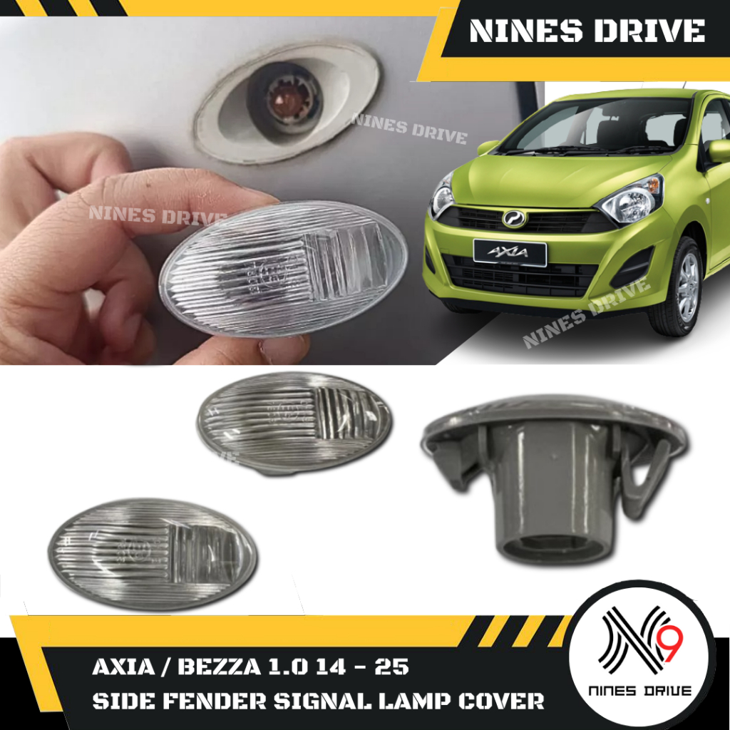 Perodua Axia 2014 - 2022 / Bezza 1.0 2016 - 2020 Signal Fender Lamp ...