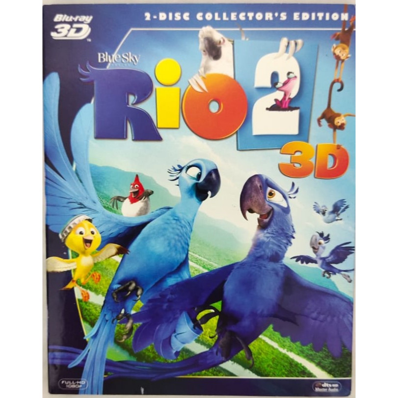 Bluesky Rio 2 3D (Blu-ray) | Shopee Philippines