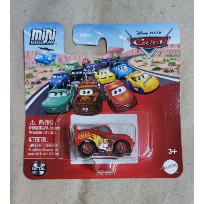 Mini Racers Disney Cars Lightning McQueen | Shopee Philippines