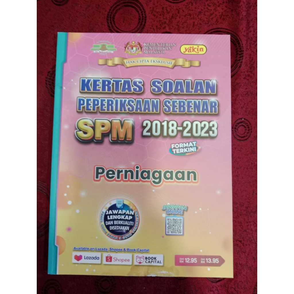 SPM Business 2018–2023 (Real Question Paper) – Preloved | Shopee ...