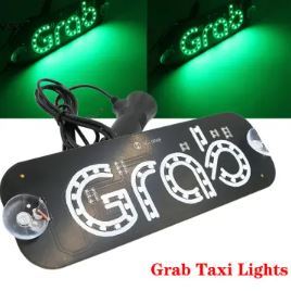 Grab Light LED Taxi LED Advertising Sign Indicator Light Lamp | Shopee ...