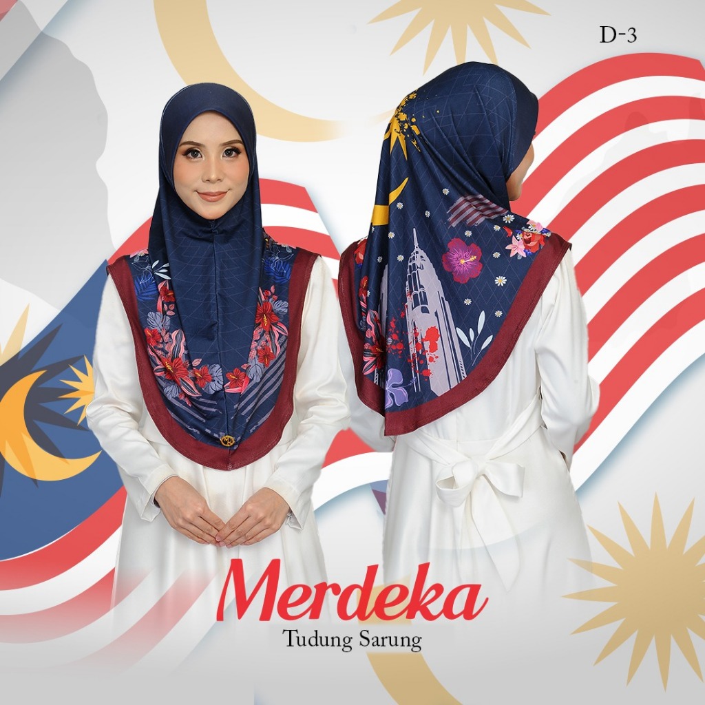Merdeka Sarung/ Merdeka Pattern/ Merdeka Theme/ Premium Mosscrepe ...