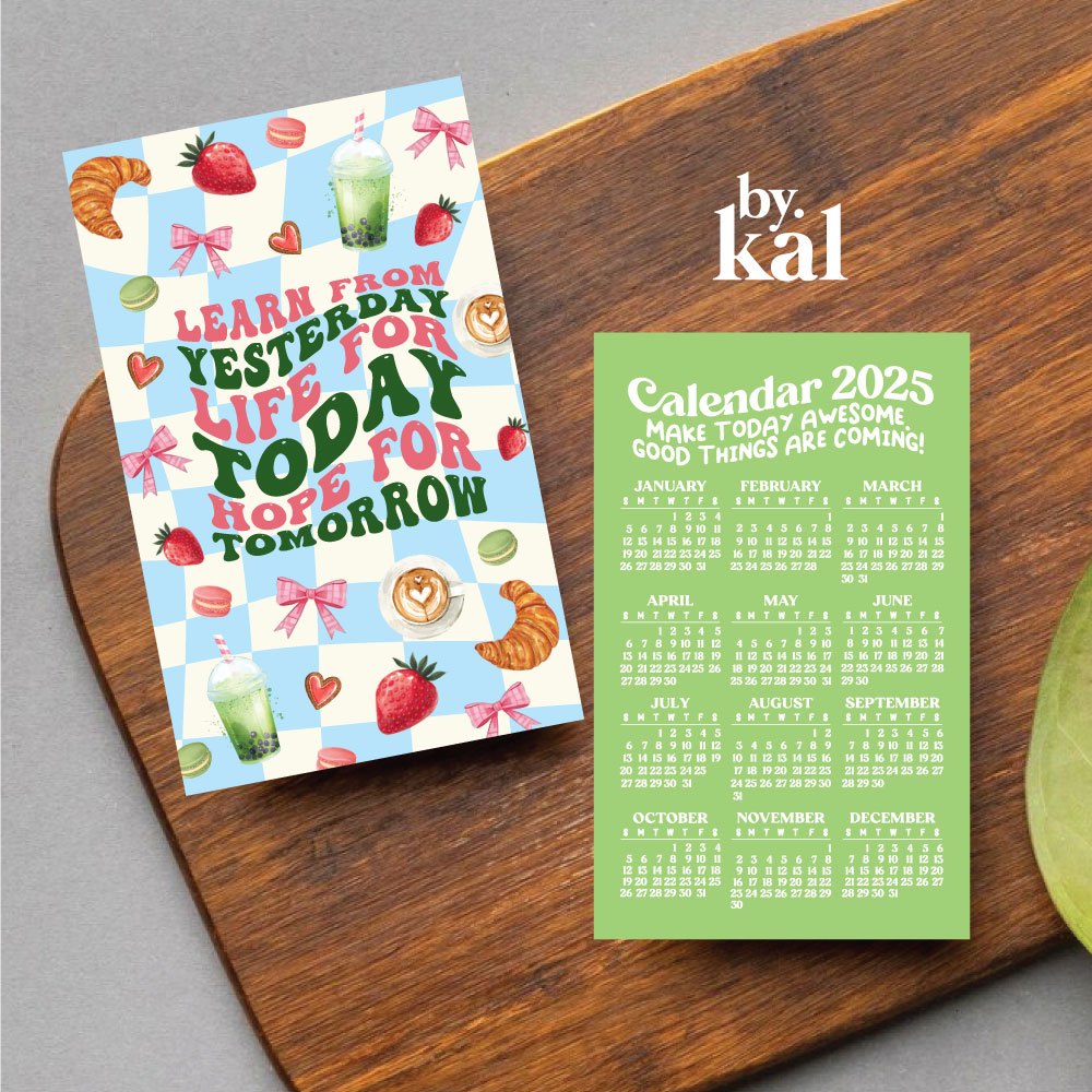 Cute Mini Calendar 2025 