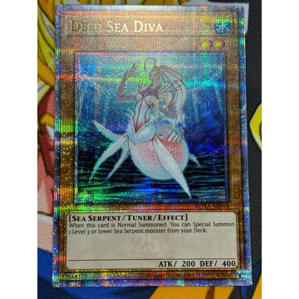 YUGIOH AE ROTA-AE094 Deep Sea Diva (QCSR) | Shopee Philippines