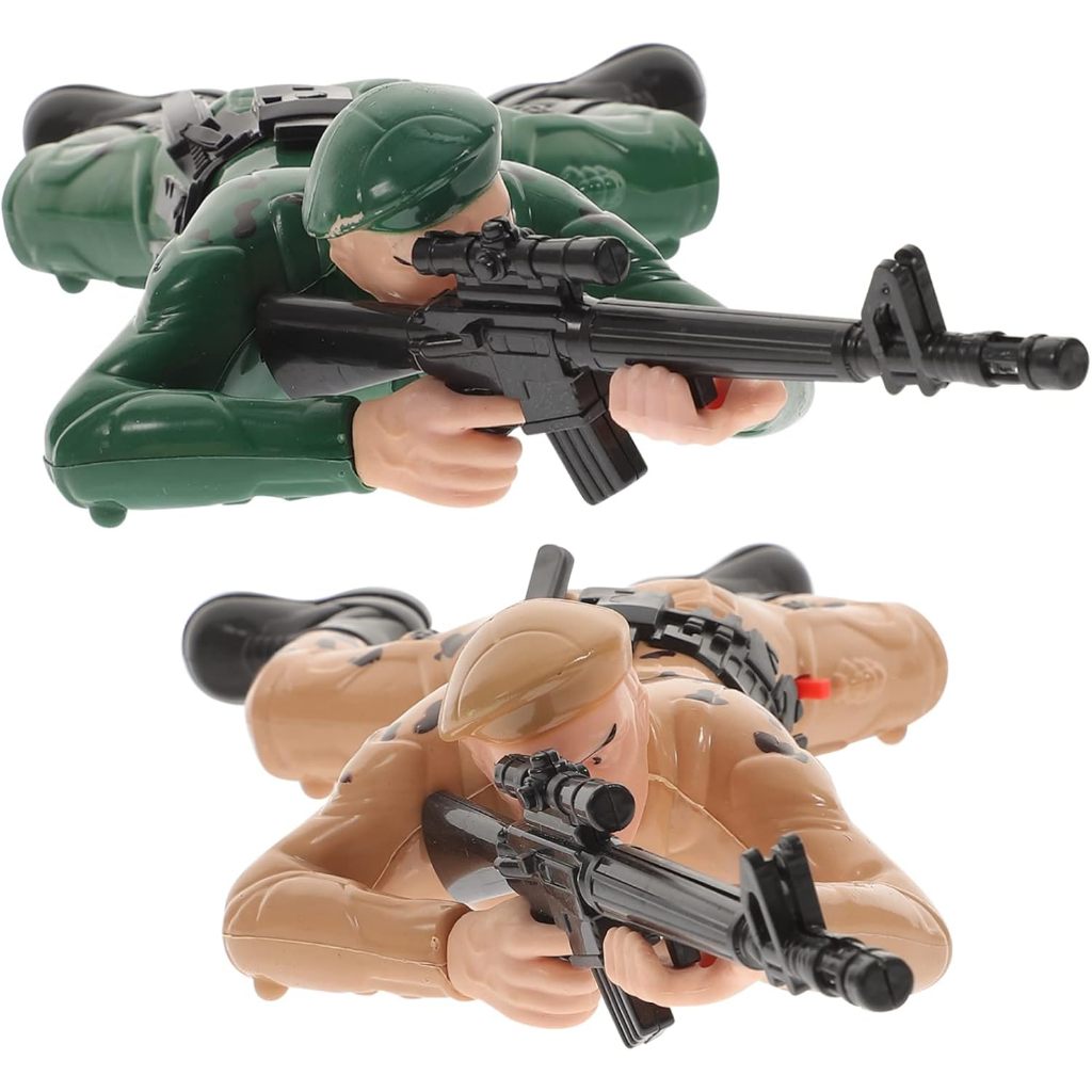 Soldier toy robot toy mini action figure crawl toy soldier action ...