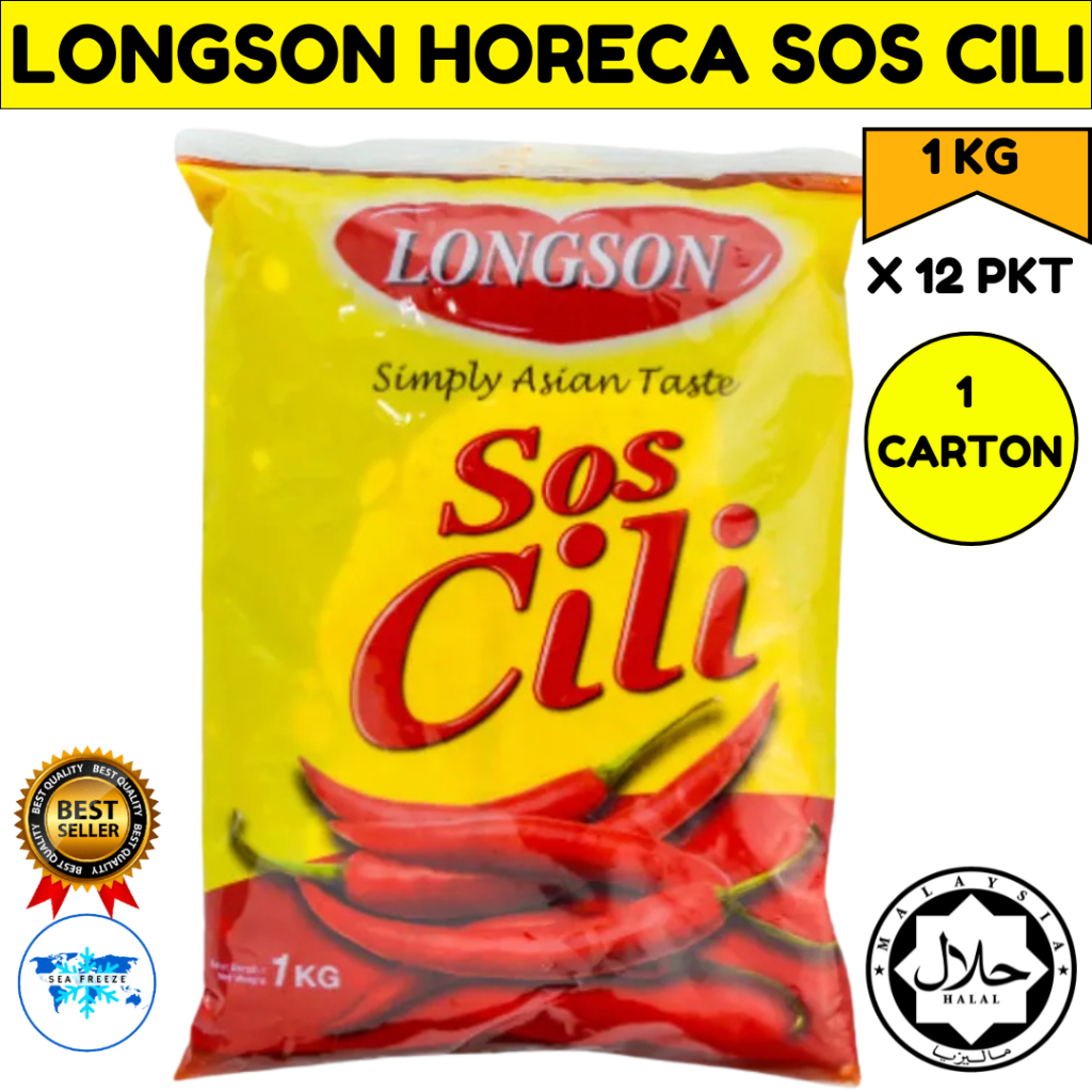 Longson Horeca chilli sauce 1KG X 12PKT (CARTON) | Shopee Philippines