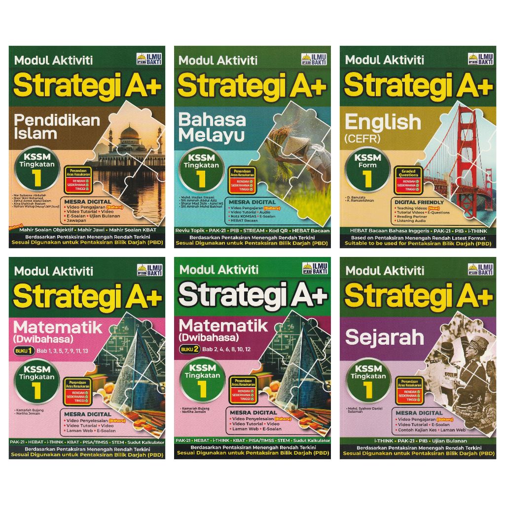 MODUL AKTIVITI STRATEGI A+ TING 1 (2025) | Shopee Philippines