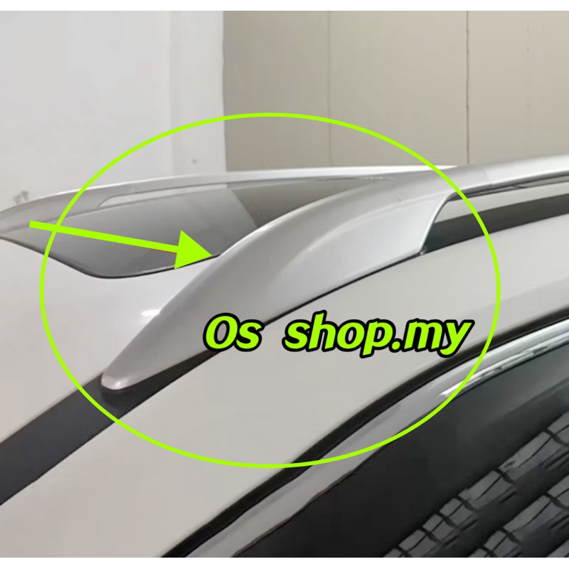 Nissan Xtrail T32 Roof Rack bar Rail End Cover moulding X-Trail Roof ...