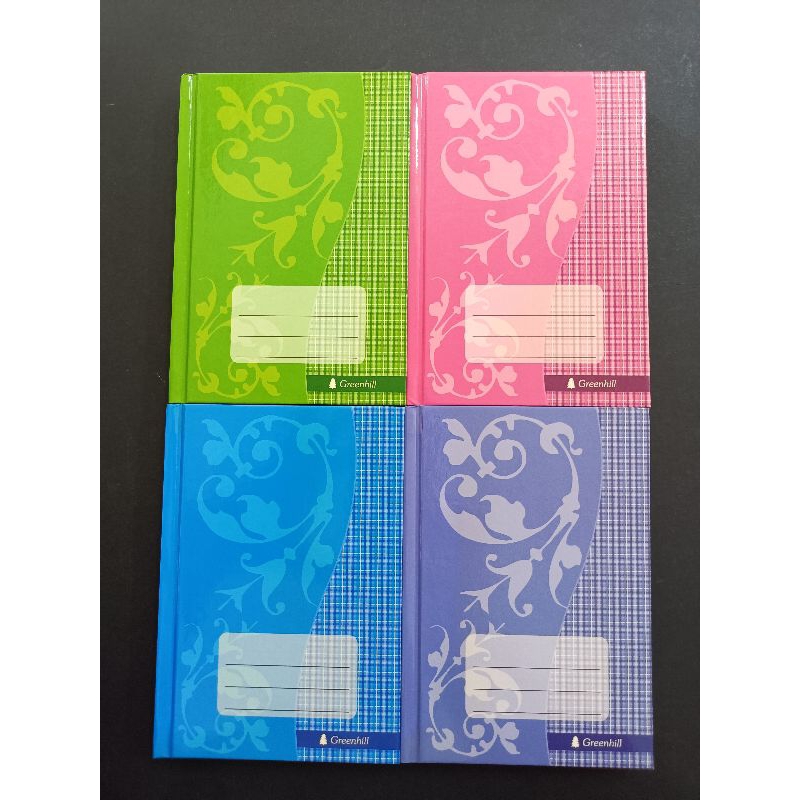 Greenhill HC-32021 A6 350pg Hard Cover Small Note Book / Buku Nota - 1 ...