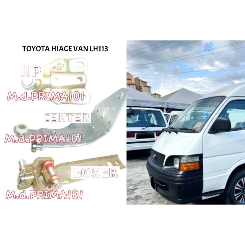 TOYOTA HIACE VAN LH113 SIDE DOOR ROLLER BRACKET PINTU TEPI | Shopee ...