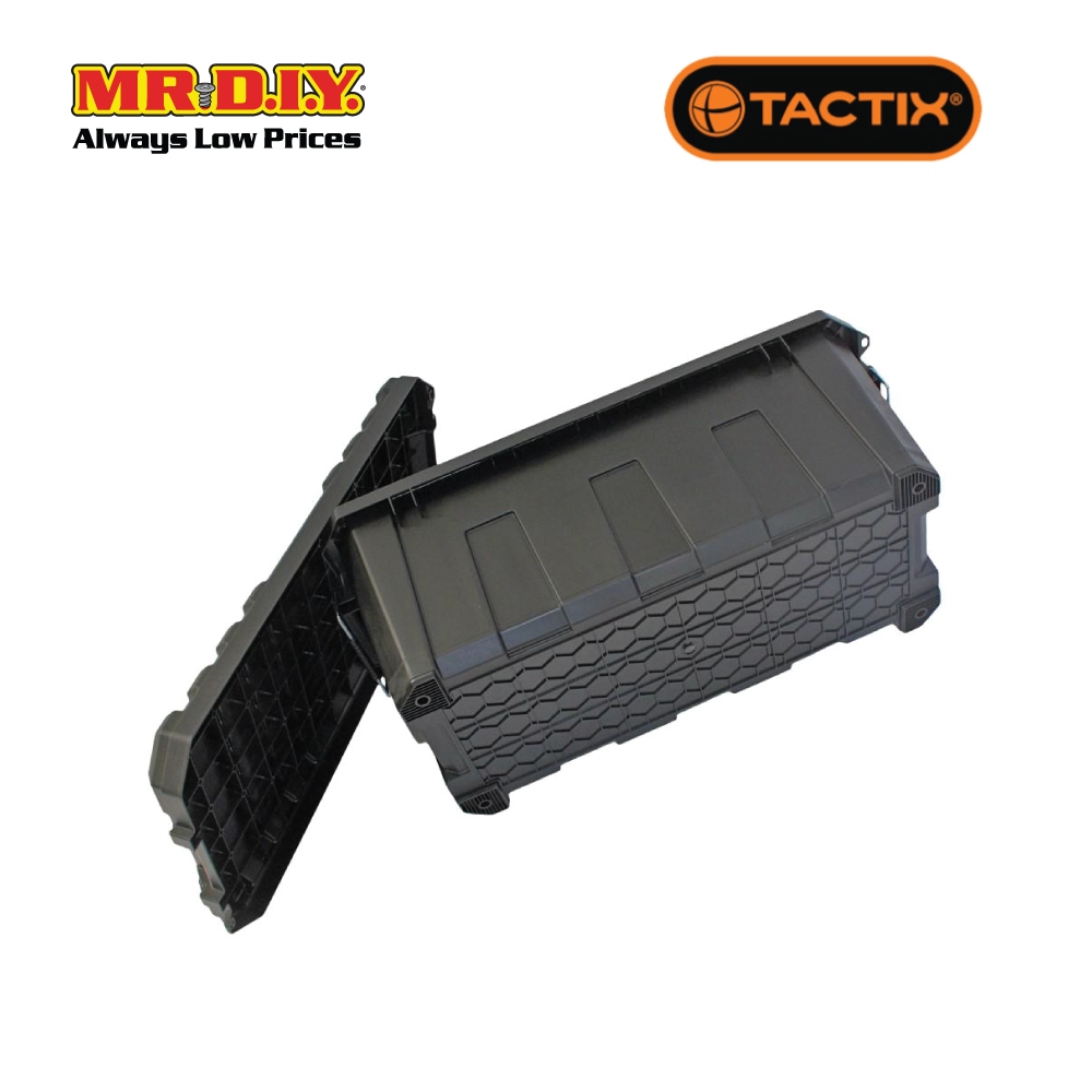 TACTIX Stackable Container Tool box (60L) | Shopee Philippines
