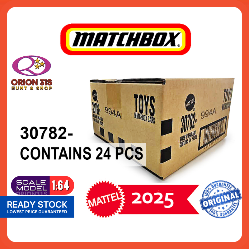 Matchbox Cars 30782 Contains 24 pcs Mainline Sealed Case Single Tape ...