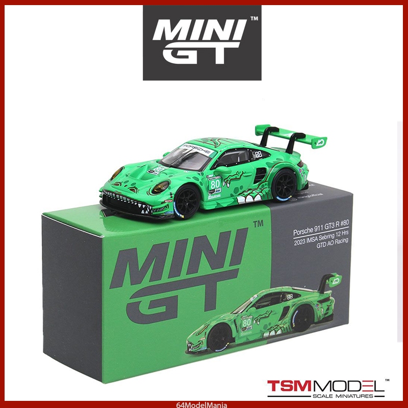Porsche 911 GT3.R(992)#77 A O Racing(2025 IMSA Sebring 12hrs