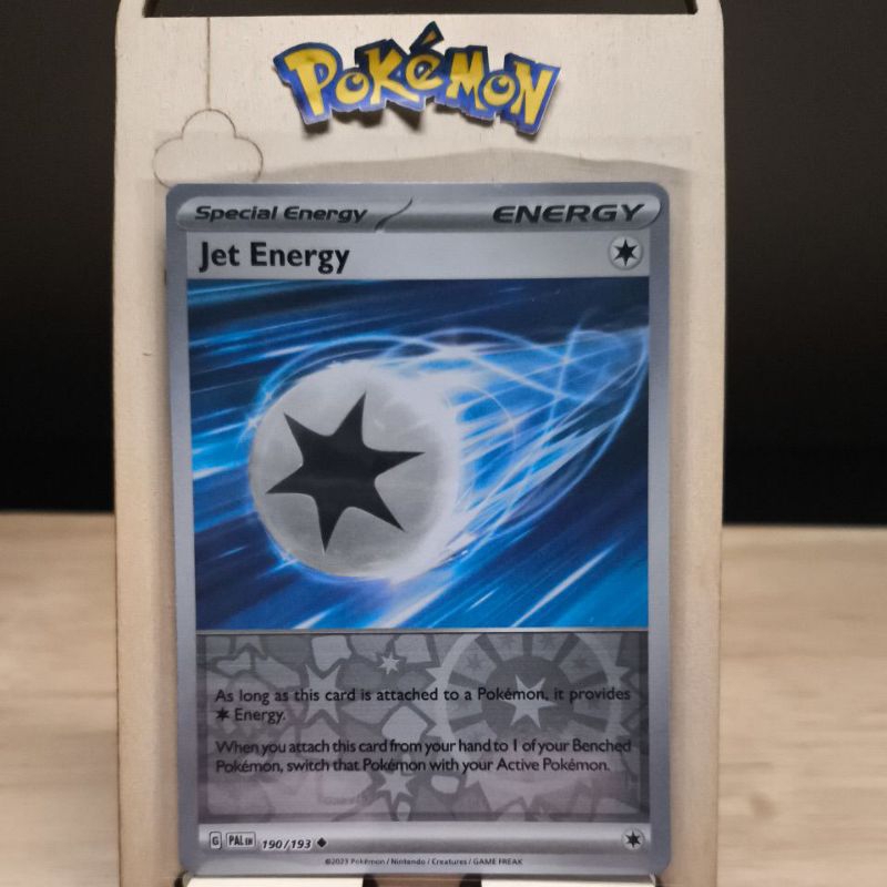 Kad Jet Energy PAL 190/193 SV2 Pokemon Paldea Evolved PTCG Card ...