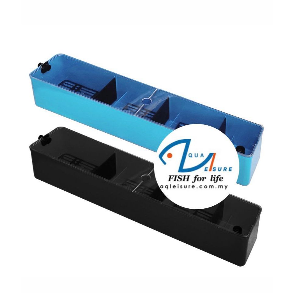 Blue/Black Top Filter Box for Aquarium Filtration System | Shopee ...