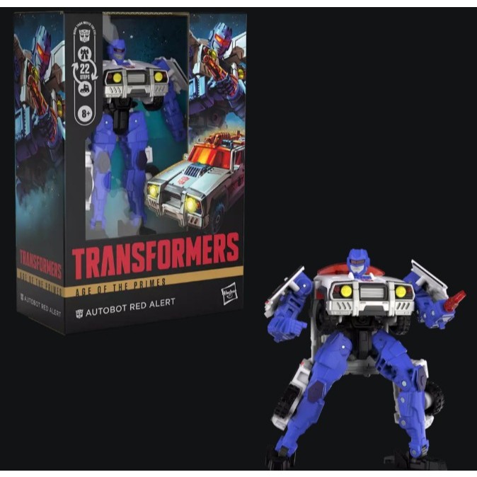 Transformers Age of the Primes Voyager Class Autobot Red Alert Robot ...