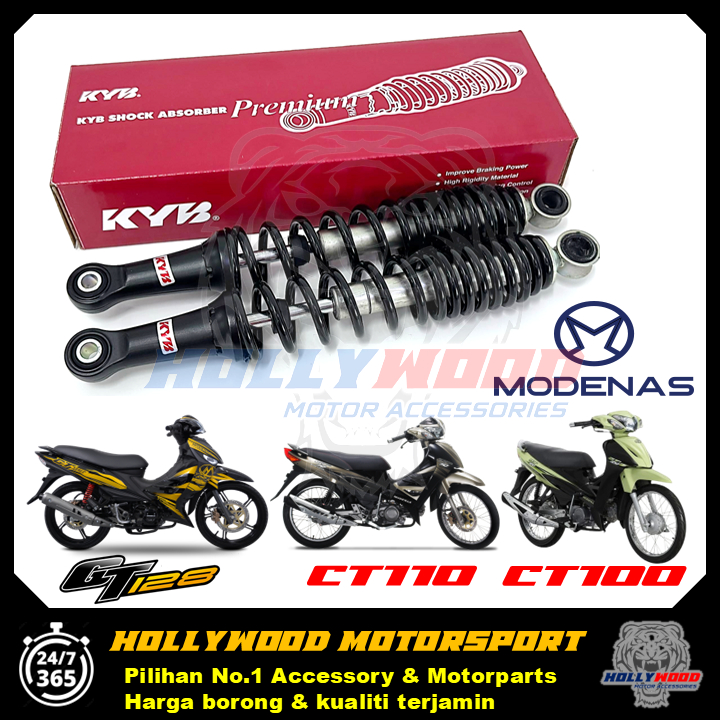 MODENAS GT128 CT100 CT110 ABSORBER BELAKANG KYB KAYABA WORLD CLASS ...