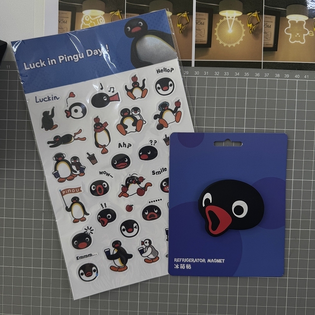 cute penguin Pingu Magnet Sticker | Shopee Philippines