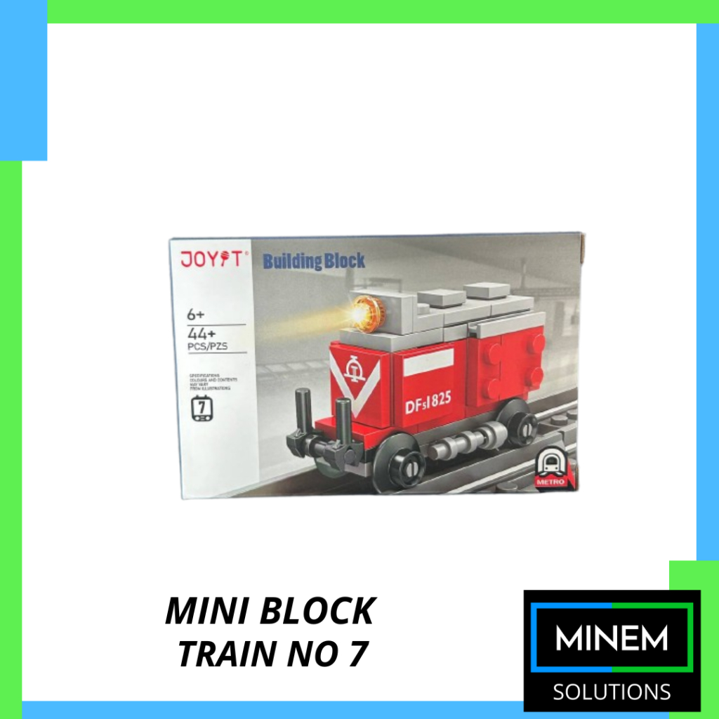 Mini Building Block Train | Shopee Philippines