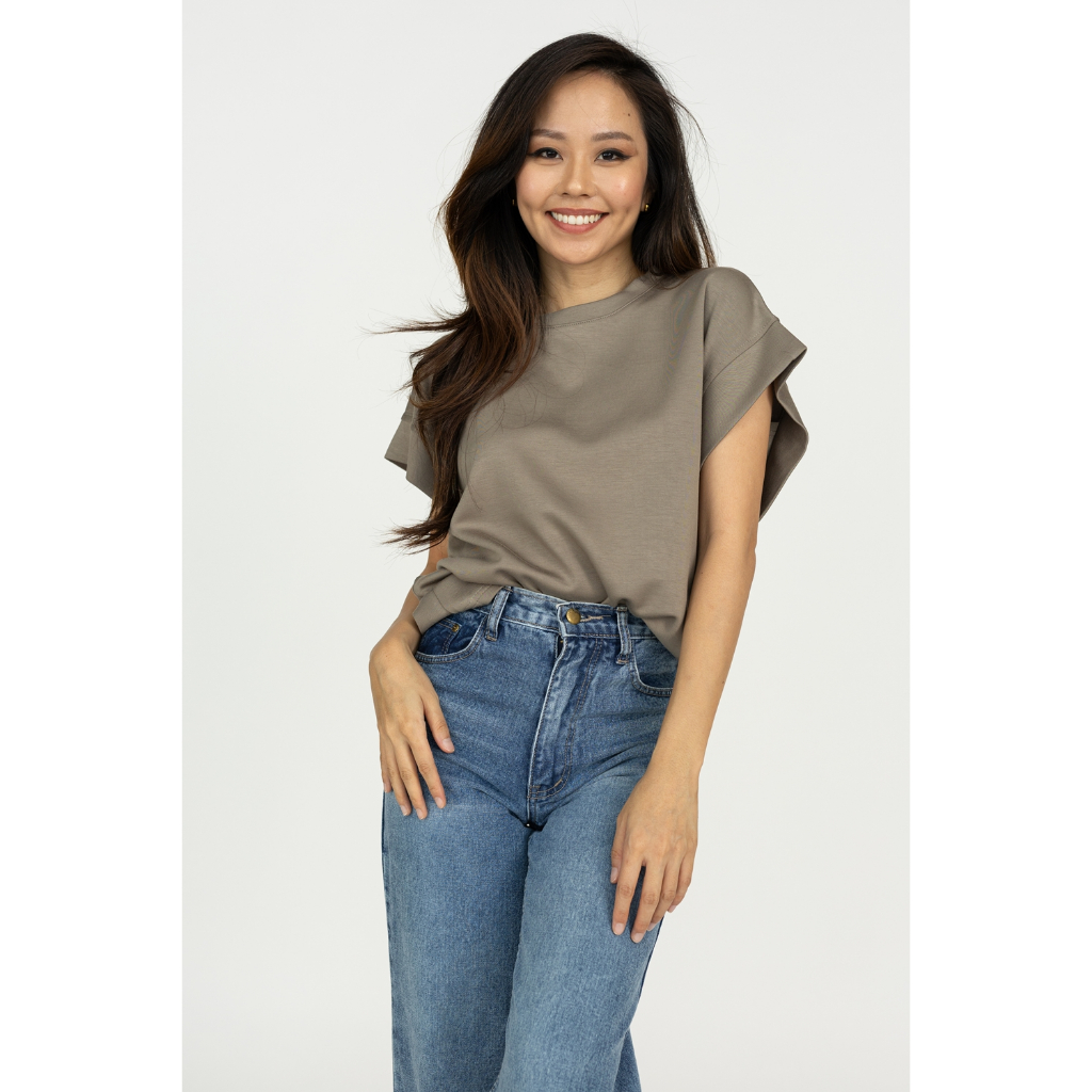 Boxy Cut Basic Oversized Tee | Shopee Philippines
