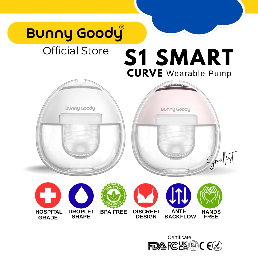 Bunny Goody S1 Smart Hospital Grade Wearable Breast Pump | Shopee ...