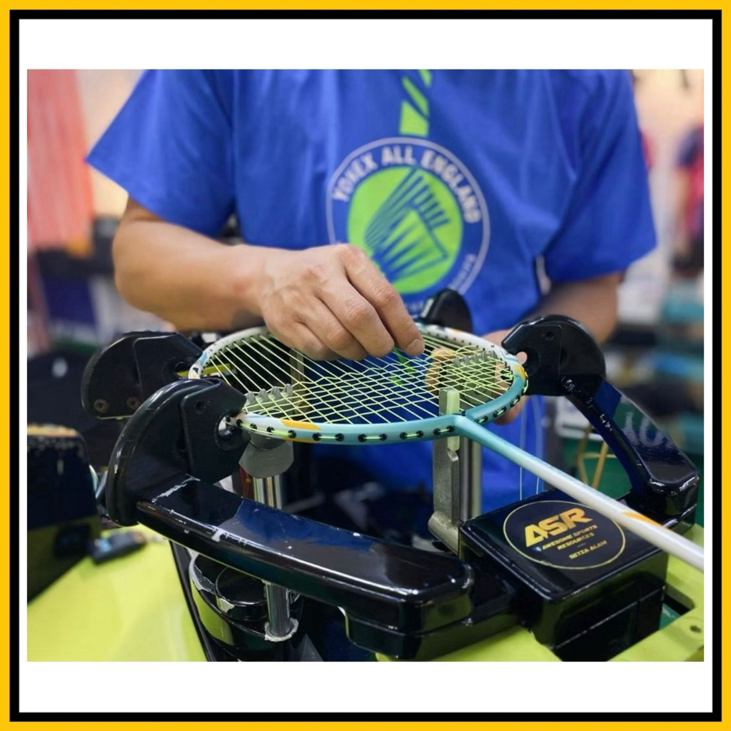 Add On Badminton Racket Stringing Service / Servis Tambahan Ikat Tali ...