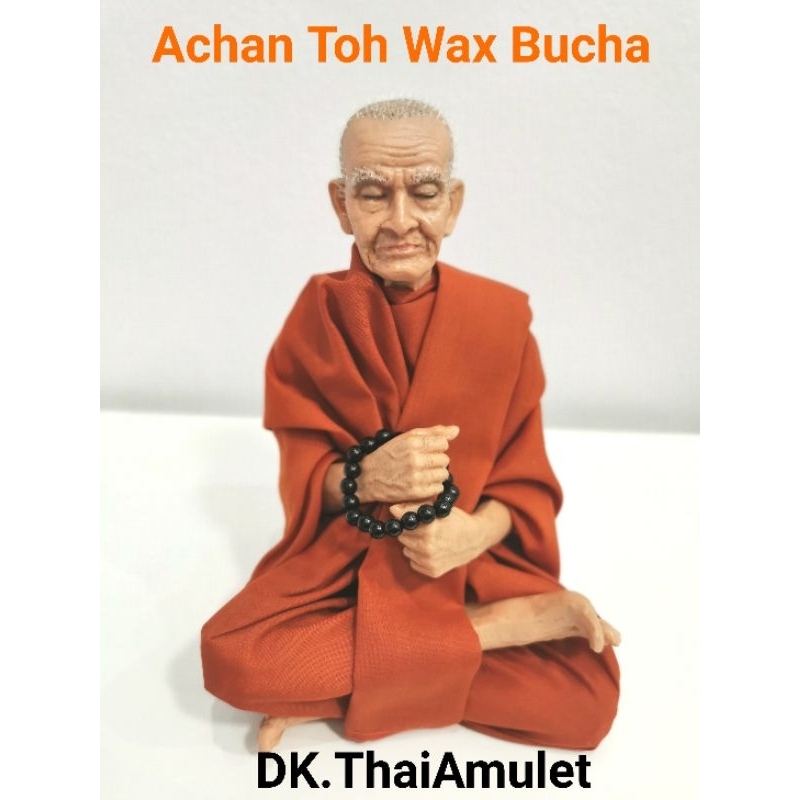 蜡像金身 Achan Toh Wax Figure Bucha (For display at home) | Shopee Philippines