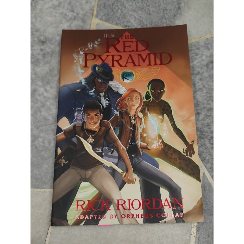 The Red Pyramid Rick Riordan Disney Hyperion | Shopee Philippines