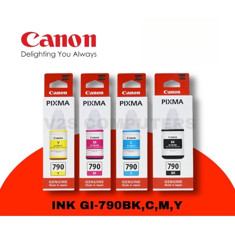 CANON GI790 GI-790 BLACK CMY REFILL INK G1000 G1010 G2000 G2010 G3000 ...