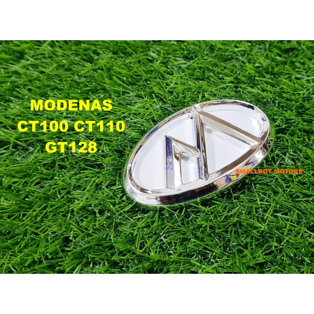 MODENAS CT100 CT110 GT128 LOGO EMBLEM LAMBANG DEPAN LOGO M FRONT PANEL ...