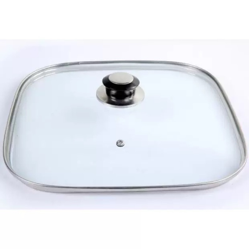 Square Multi Size Pan Cover / Tempered Glass / Glass Lid / Tudung Kuali ...