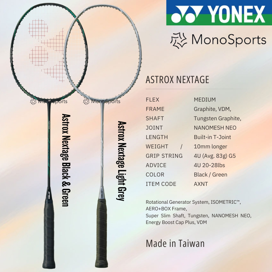 Monosports Yonex Astrox Nextage Head Heavy Racket Free Bag Free Grip ...