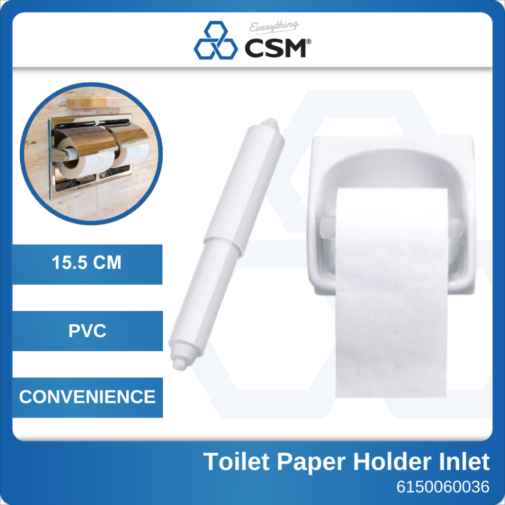 Plastic Toilet Tissue Roll Holder Insert in bathroom Toilet Replacement ...