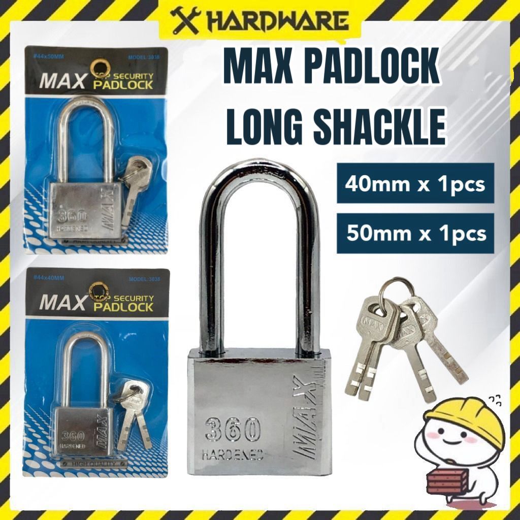 40mm/50mm Max Padlock Long Shackle/Security Pad Lock/Anti Cut House ...