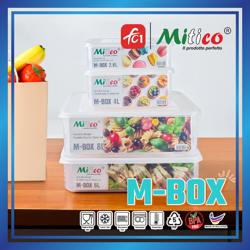 Mitico MBox Premium nestable design Storage Stackable Container Bekas ...
