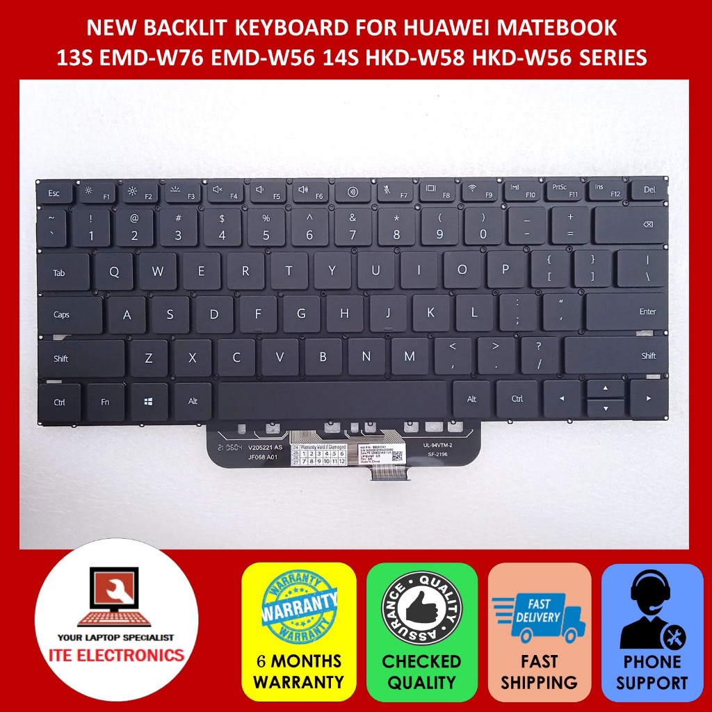 NEW HUAWEI MATEBOOK 13S EMD-W76 EMD-W56 14S HKD-W58 HKD-W56 SERIES ...