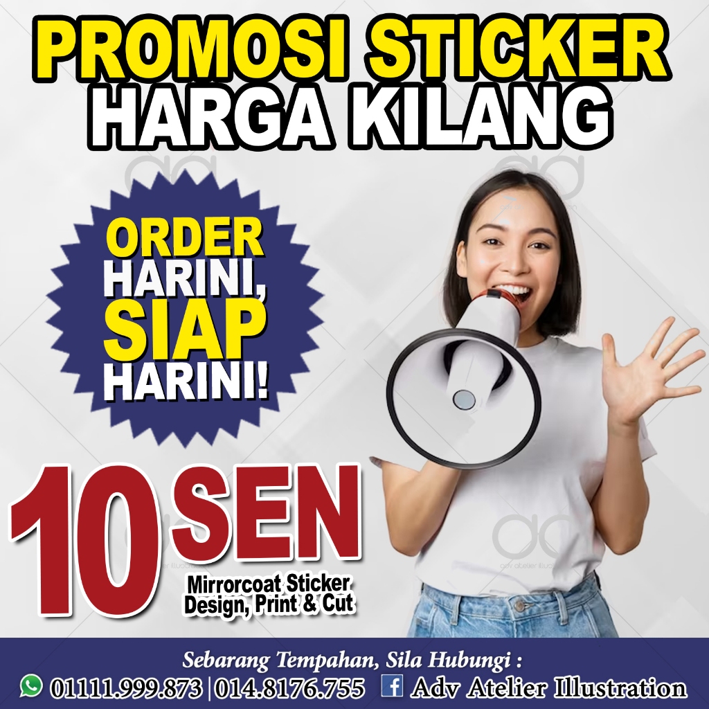STICKER HARGA KILANG CUSTOM MADE LABEL PRODUK BIRTHDAY KAHWIN (SHIP IN ...