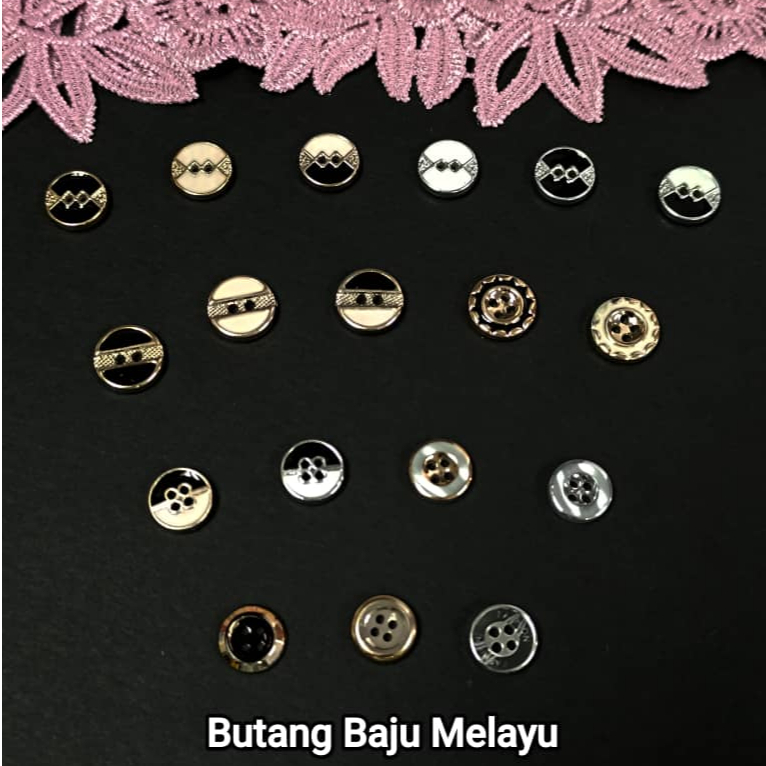 Butang Baju Kurung/ Butang Kurta/ Butang Fashion/ Butang Kemeja ...