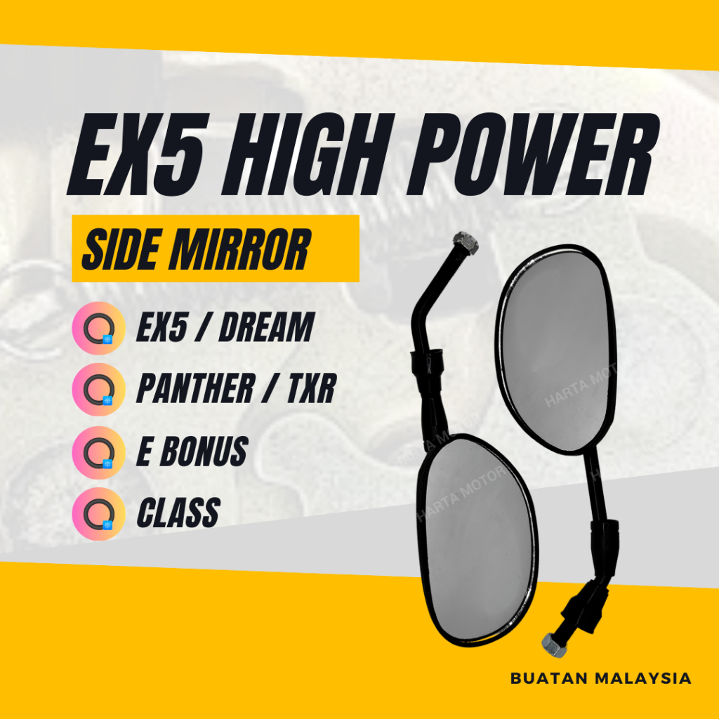 HONDA EX5 SIDE MIRROR LOCAL - EX5 DREAM CLASS E BONUS EBONUS PANTHER ...