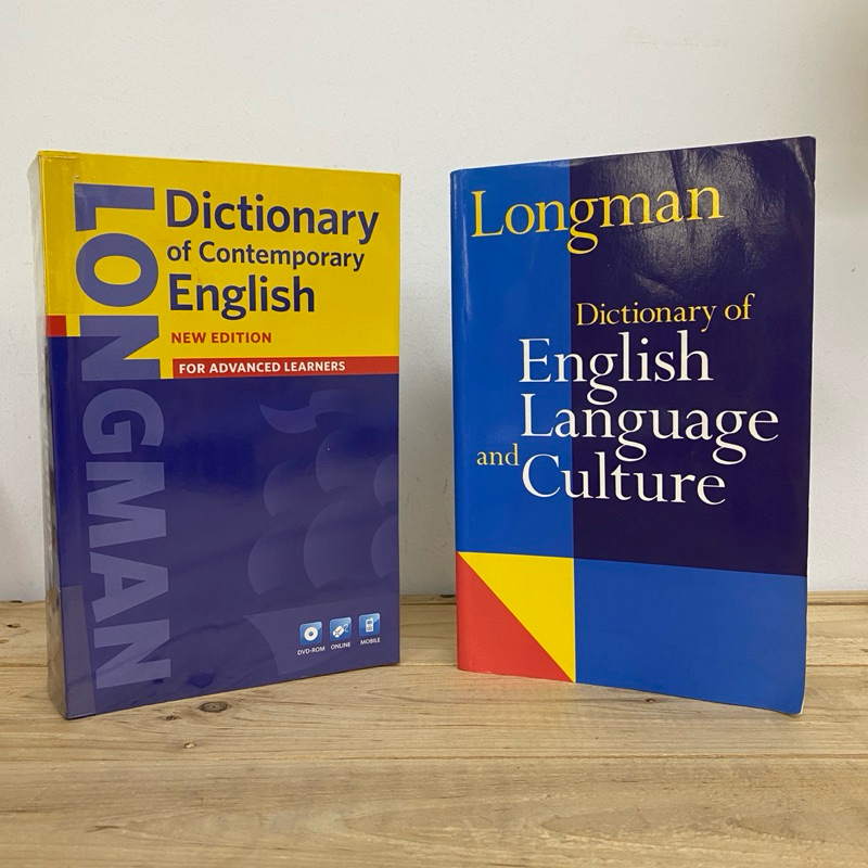 Longman Dictionary of Contemporary English / Dictionary of English ...
