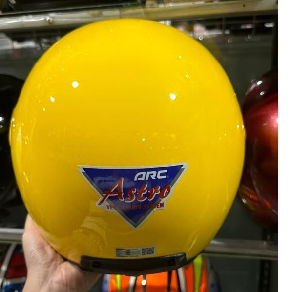 ARC ASTRO Original Helmet Yellow Color (L/XL) | Shopee Philippines