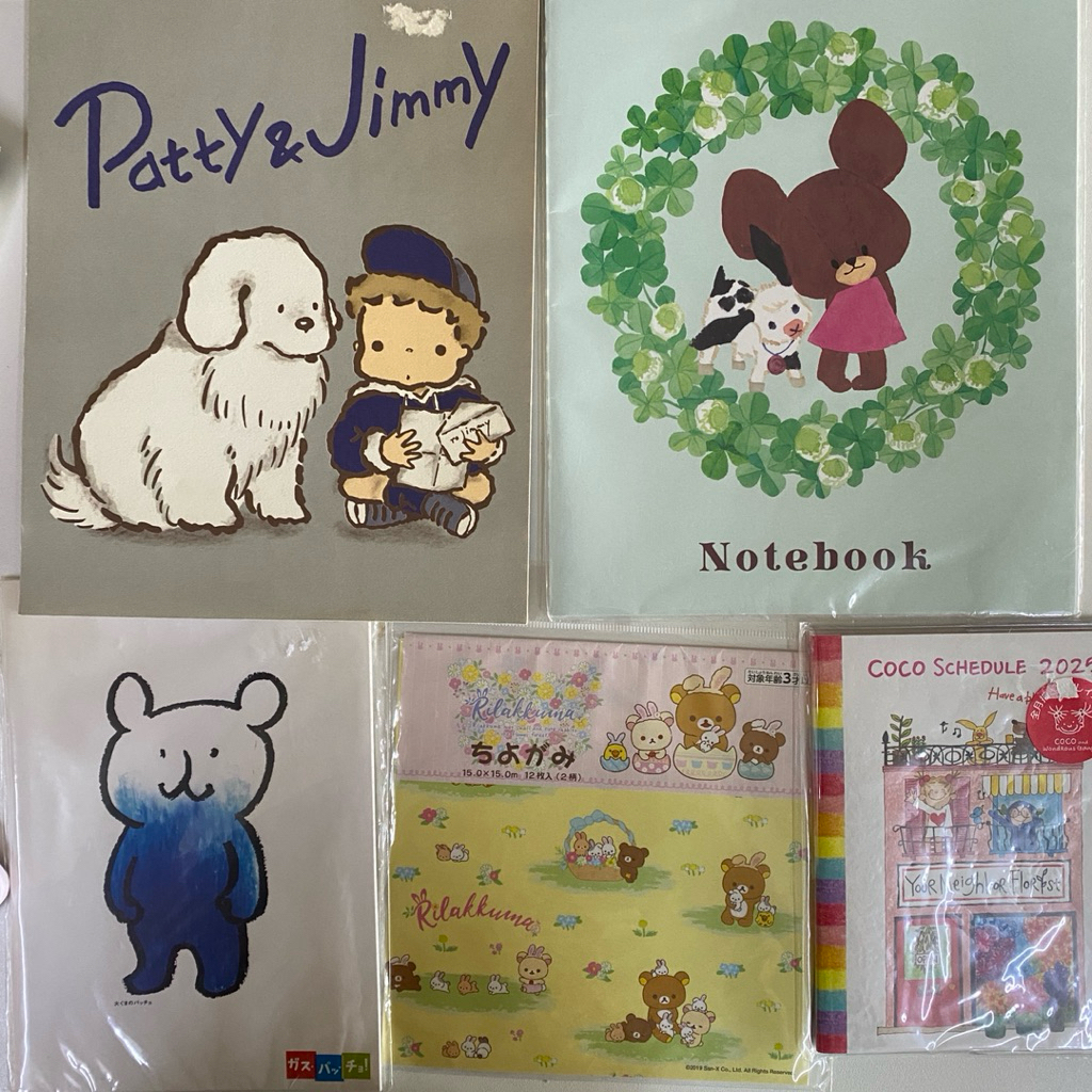 Japanese Charcater Miffy Sanrio Chiikawa Kirby Memopad Notebook ...
